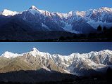 11 Ridge From Nanga Parbat To Rakhiot Peak To Chongra Peak From Tarashing At Sunrise